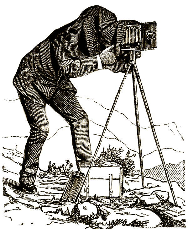 Beim Einstellen des Photographie-Apparates